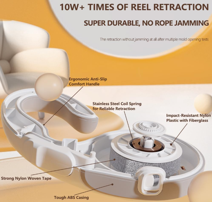 Marchul Smooth Glide Dog Leash - 16ft, 70lb Support, 360° No Tangle