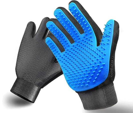 Pet Grooming Magic Gloves - Dog & Cat Shedding Solution