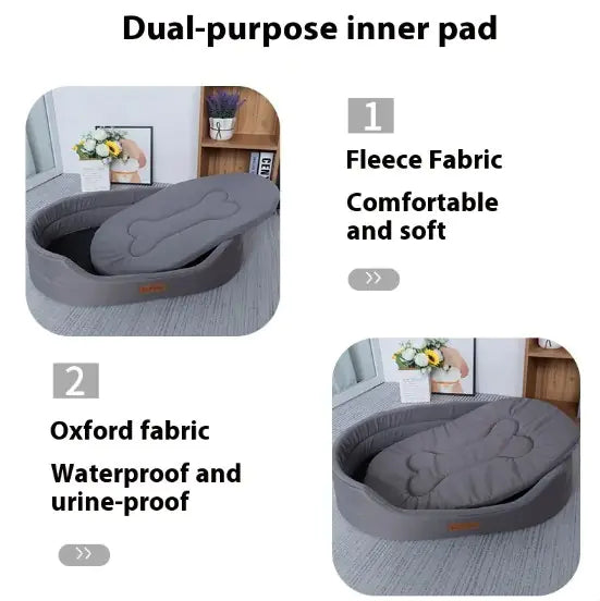 UltiMat Fleece Dog Bed Indescribable, Comfortable