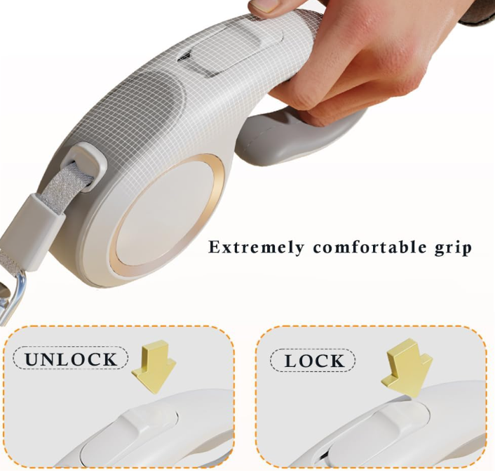 Marchul Smooth Glide Dog Leash - 16ft, 70lb Support, 360° No Tangle