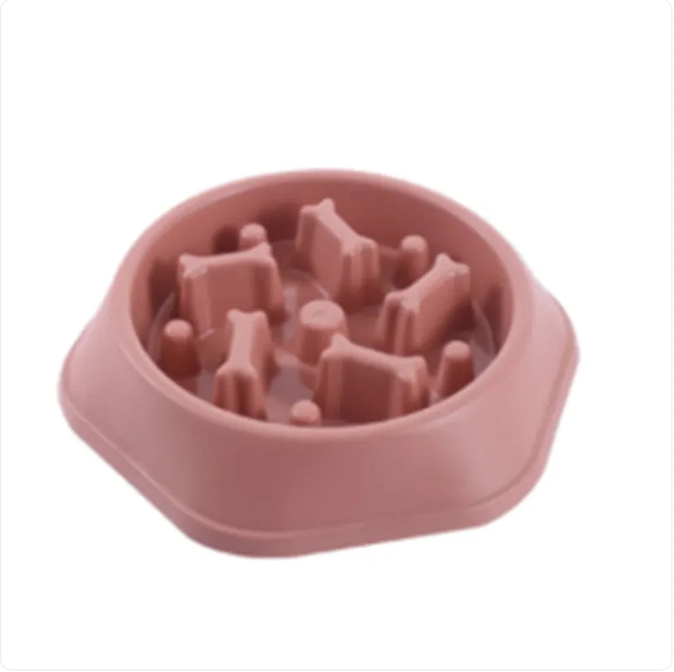 Anti-Gulp Dog Dish (Slow Feeder for Fast Chewers)