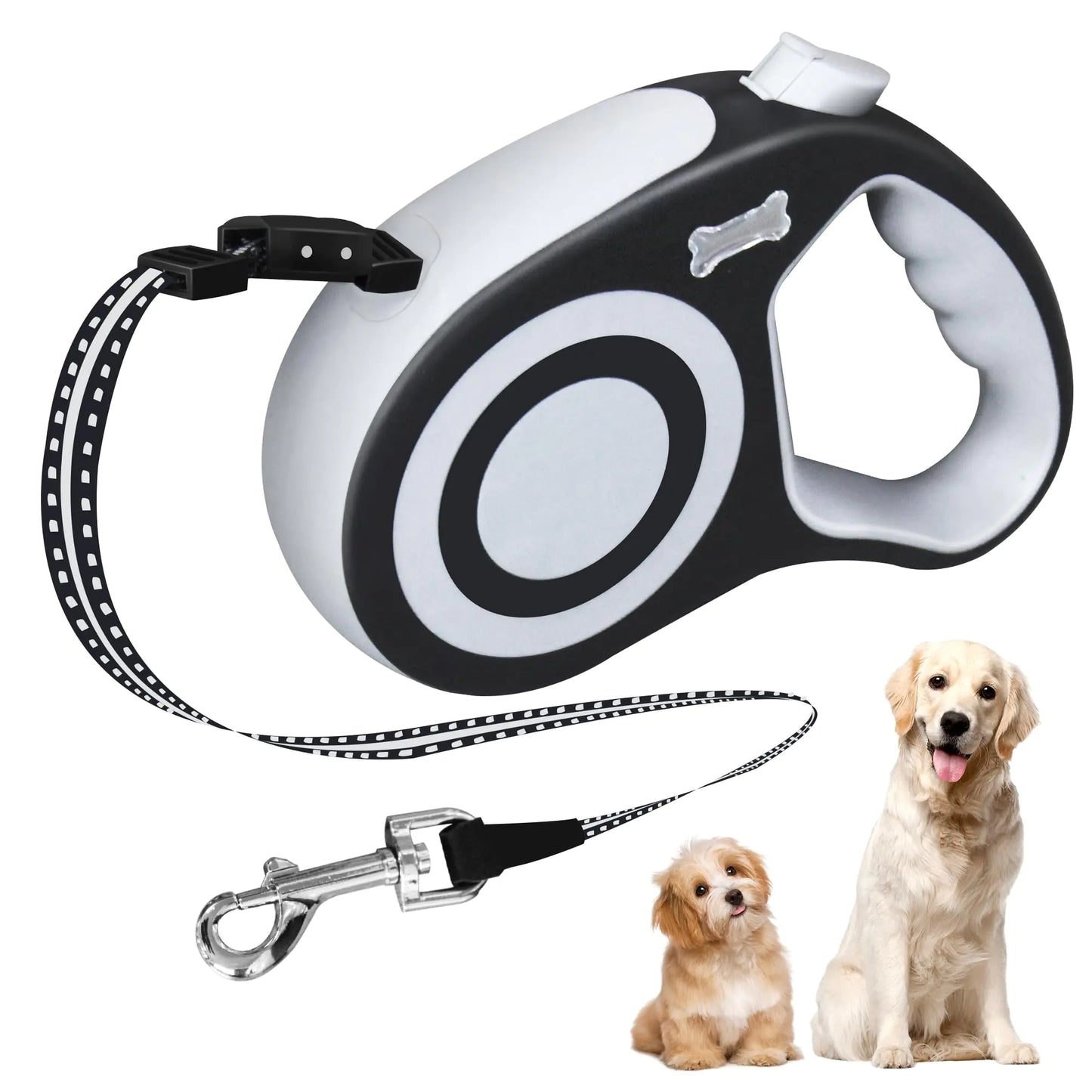 Retractable Dog Leash 16FT Dog Walking Leash for for Medium Dogs up to 77 lbs Heavy Duty  Tangle Free Dog Leash